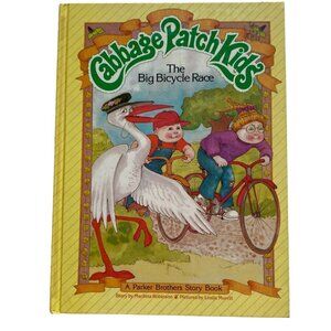 "Cabbage Patch Kids: The Big Bicycle Race" Childrens Picture Book-GUC